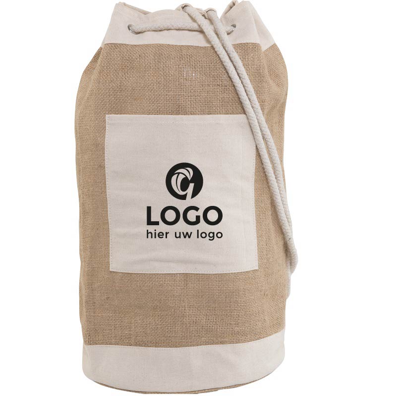 Jute rugzak | Eco relatiegeschenk